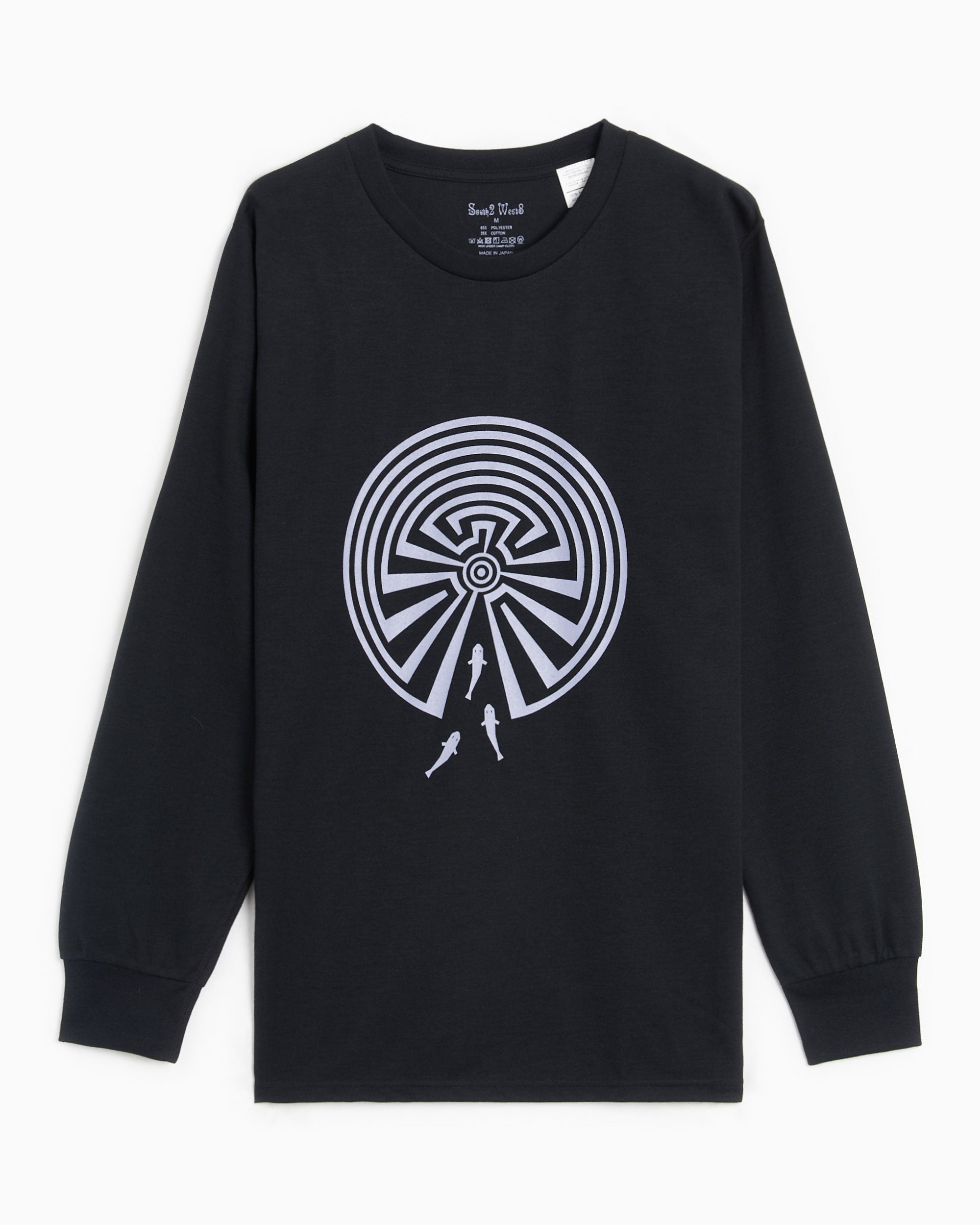 T-Shirt South2 West8 Maze Men's Long Sleeve T-Shirt para homem