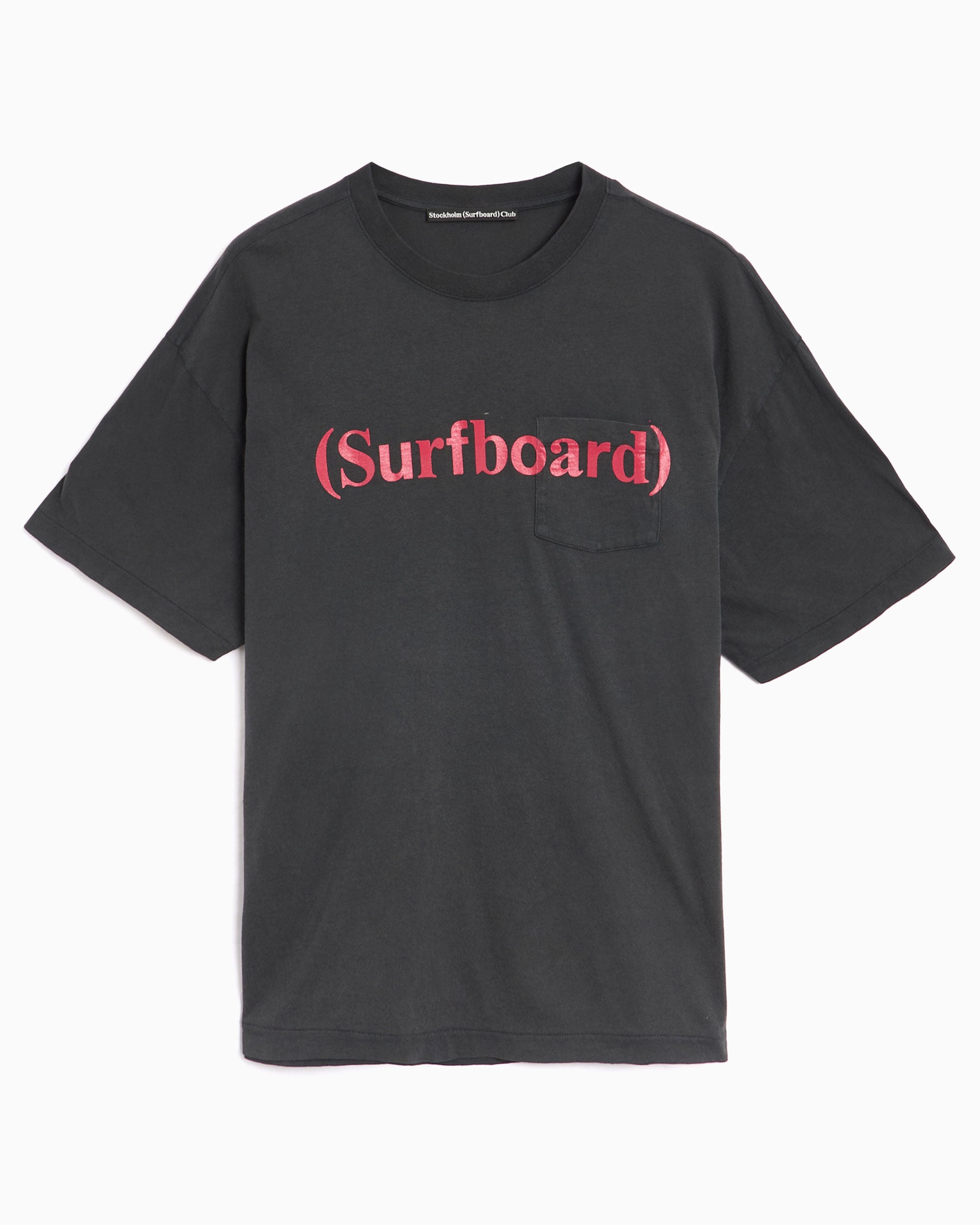 T-Shirts Stockholm (Surfboard) Club Pocket Men's T-Shirt​ Men's T-Shirt - U1000172-Black