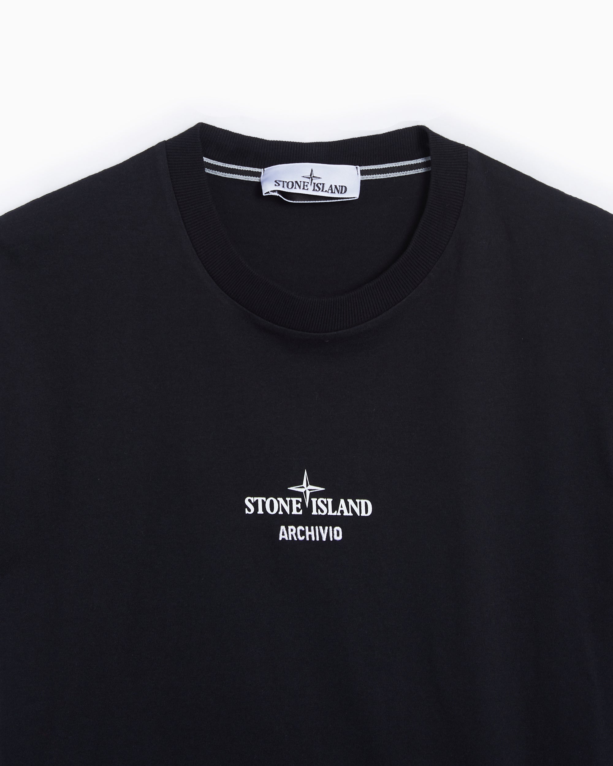 T-Shirt com logótipo Stone Island Archivio para homem
