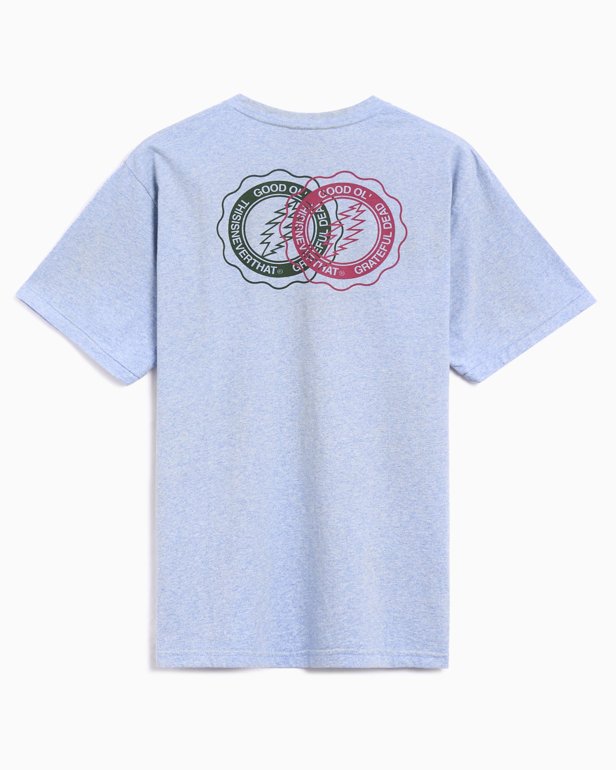T-Shirts thisisneverthat® x Grateful Dead Overlap Lightning Bears Men's T-Shirt - GD251TTSST03-BLHEG