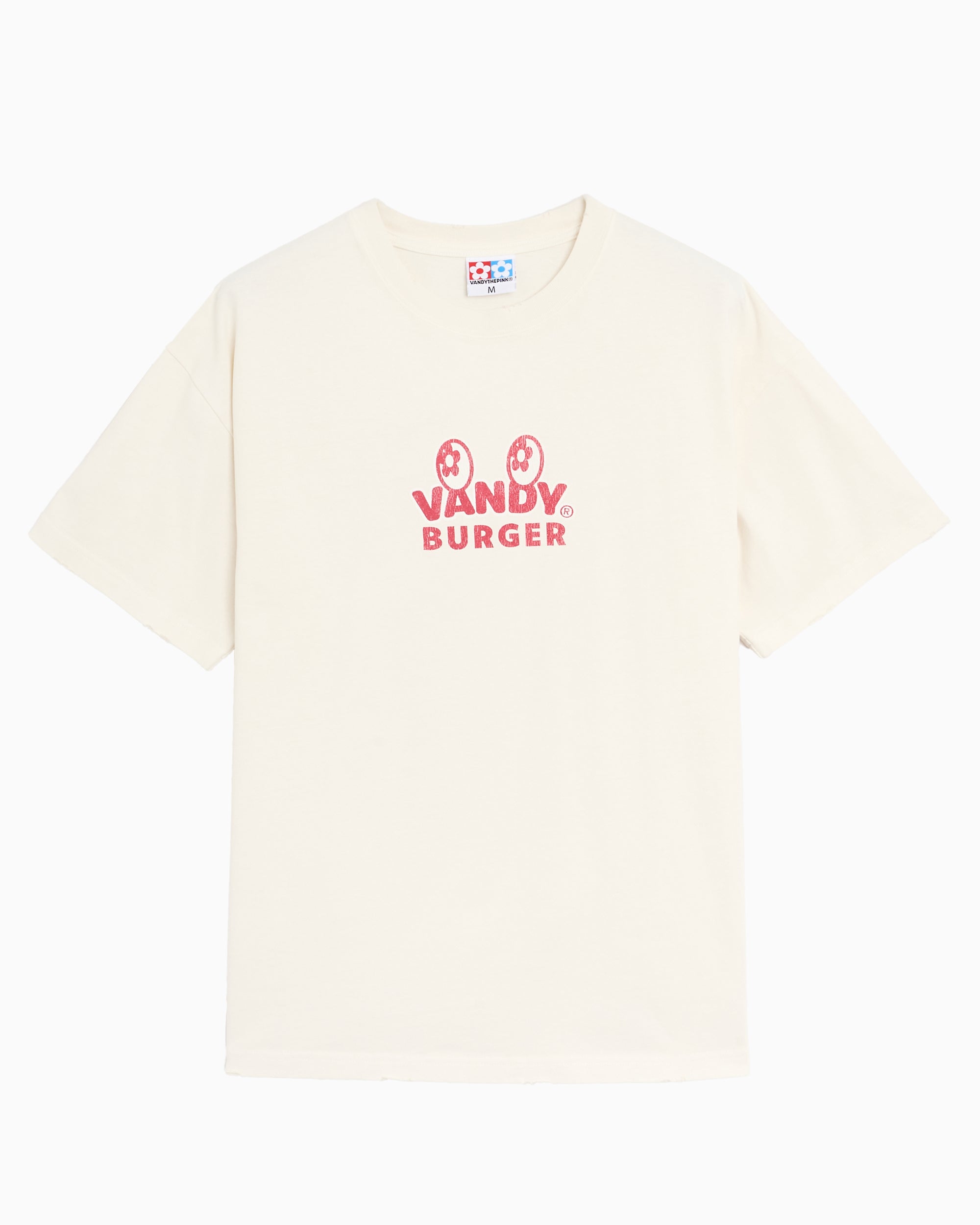 T-Shirts Vandy The Pink Burger Menu Eye Graphic Relaxed Men's T-Shirt - VD1091-101