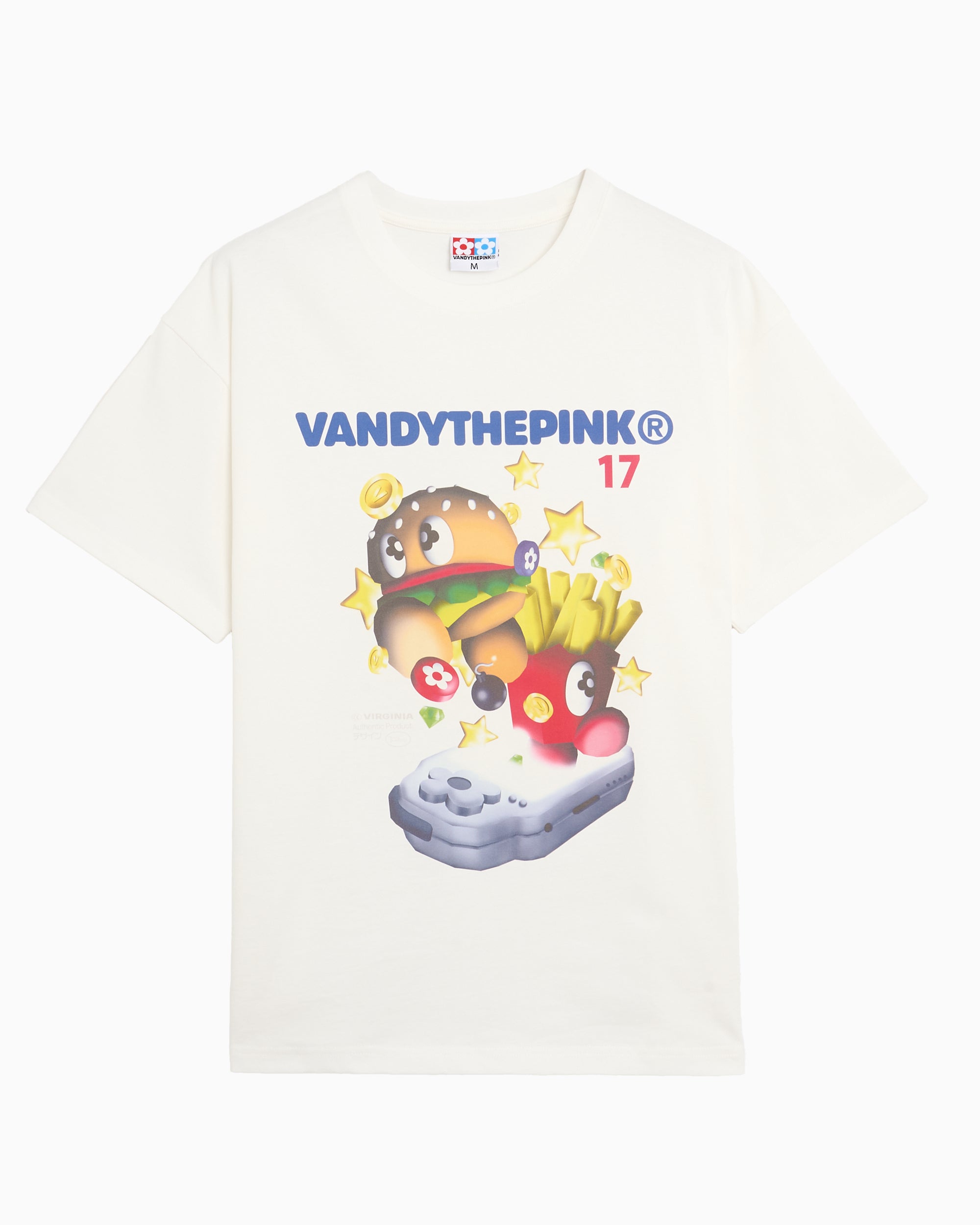 T-Shirts Vandy The Pink Pixel Character Graphic Relaxed Men's T-Shirt - VD1098-101