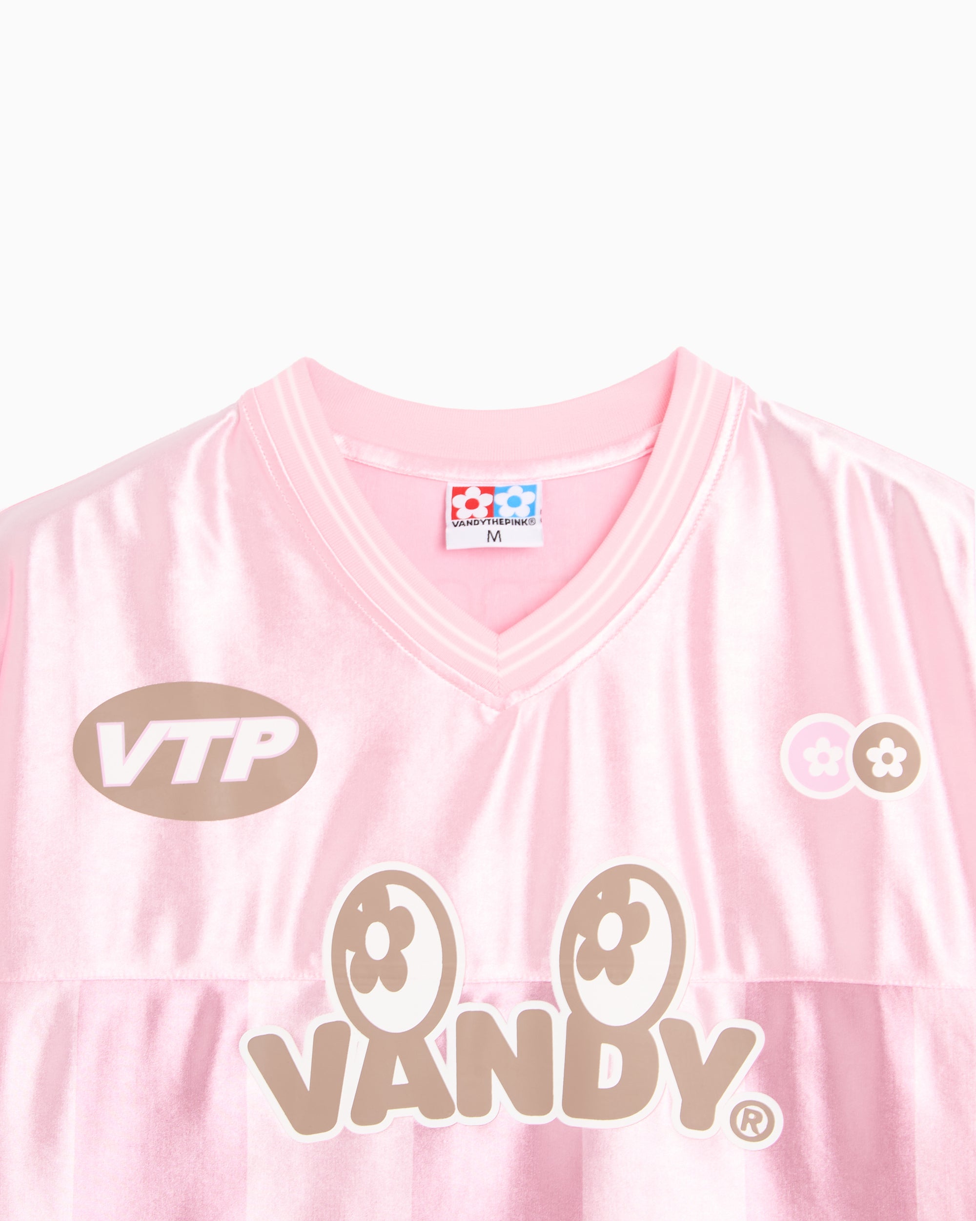 Jersey T-Shirt às riscas Relaxed VANDYTHEPINK Eye Logo para homem