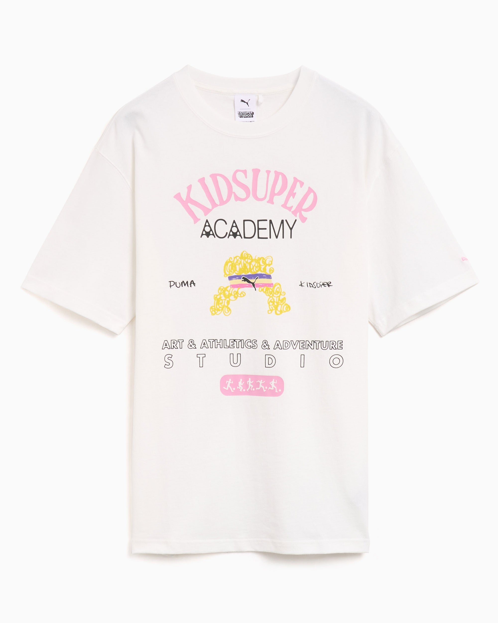 T-Shirts X KidSuper Puma x KidSuper Men's Graphic T-Shirt Men's T-Shirt - 626701-02