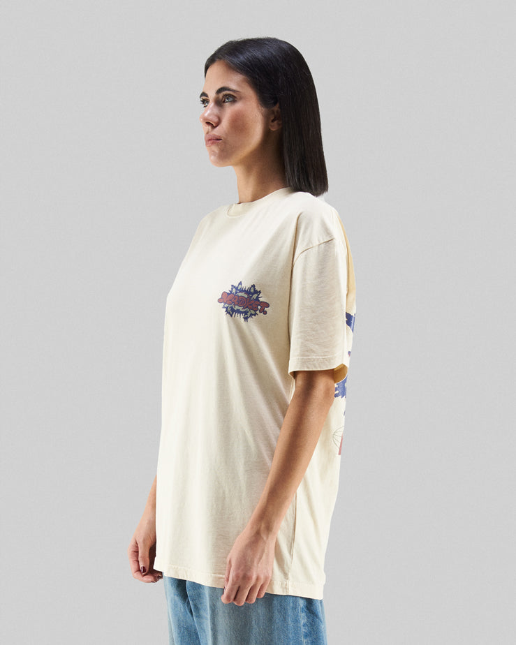 T-Shirts X MARKET FOOTDISTRICT x MARKET Worldwide Unisex T-Shirt Unisex T-Shirt - 360001485-ECRU