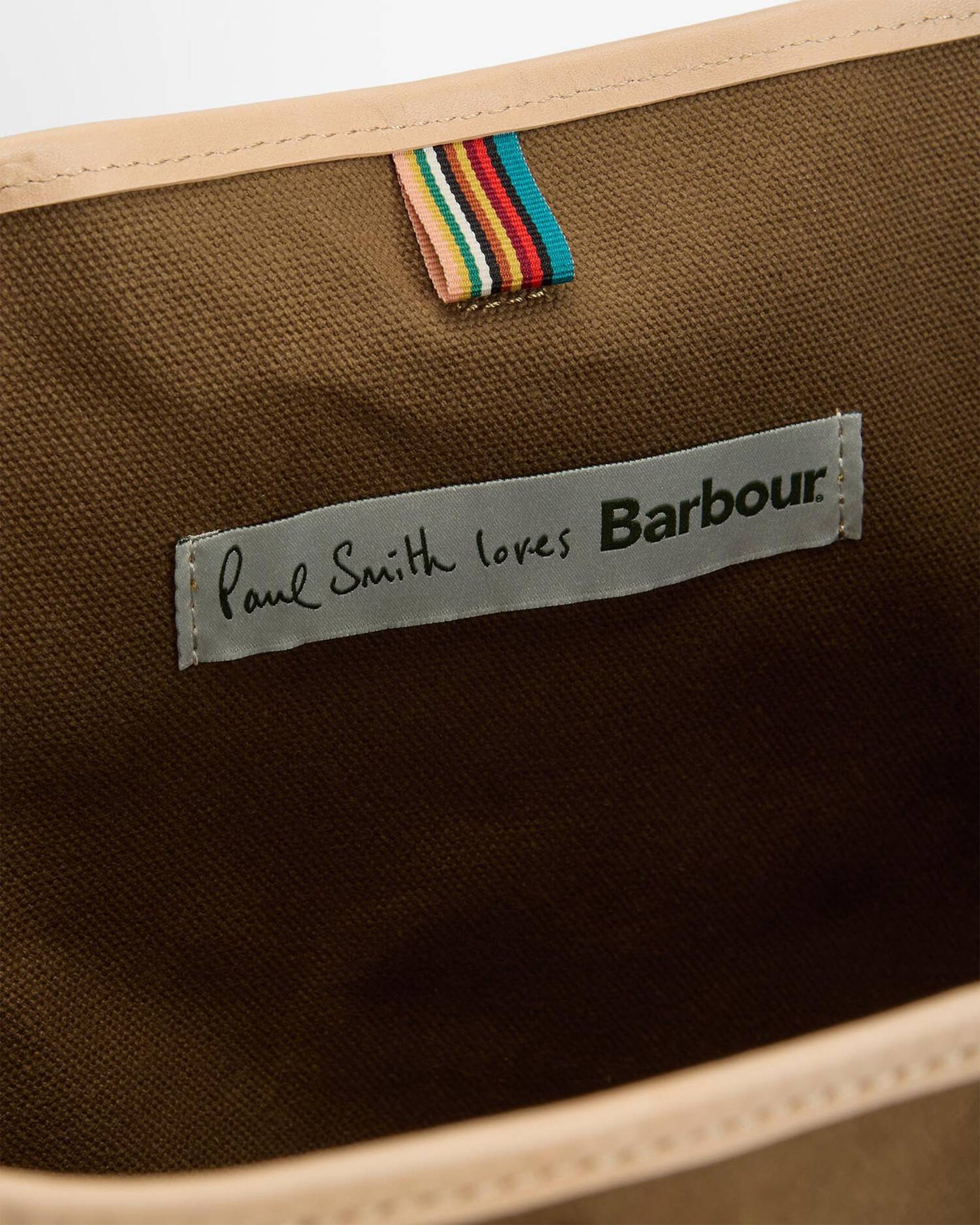 Paul Smith x Barbour トートバッグ カーキ Tote Bag Barbour x Paul Smith Unisexo
