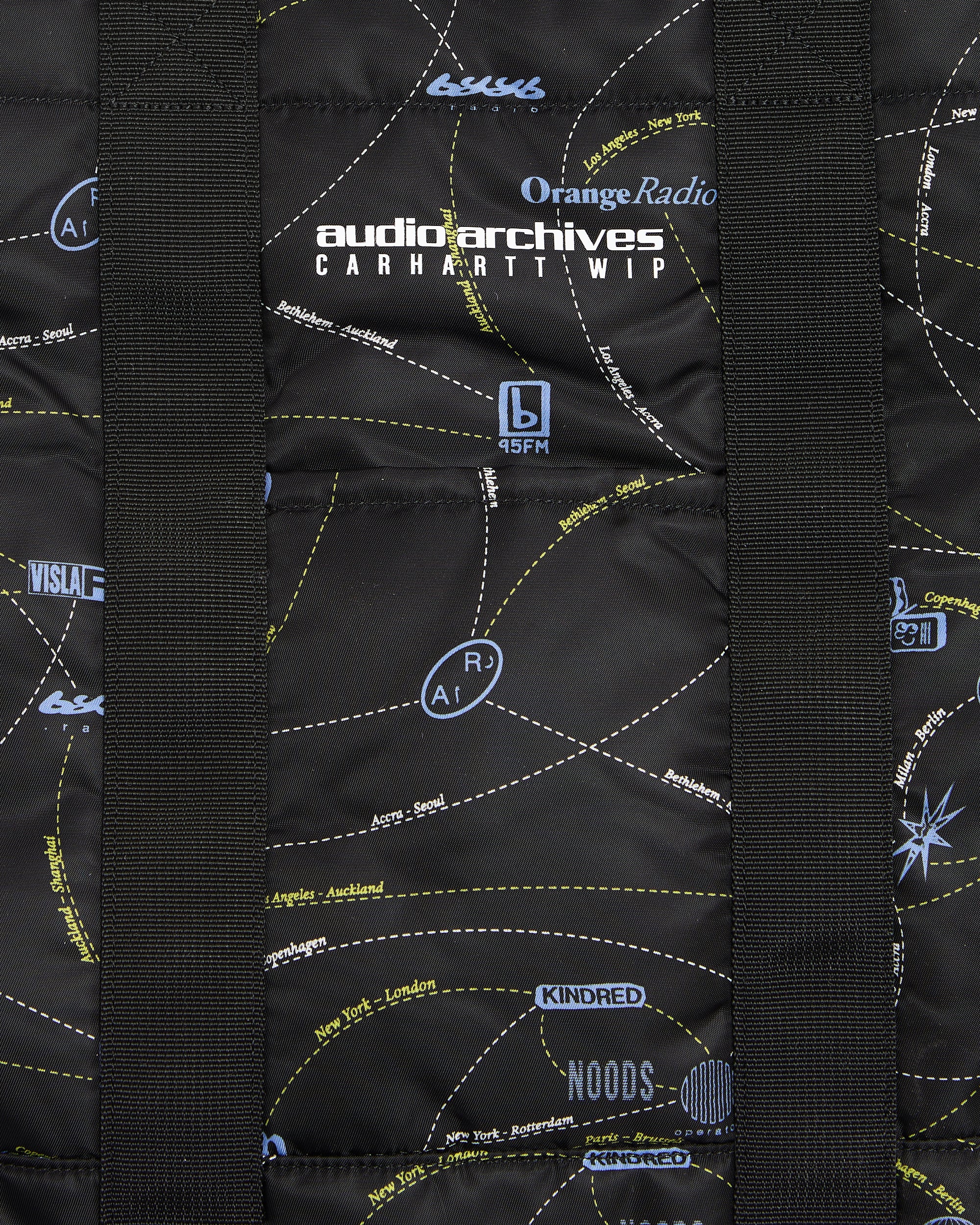 Tote Bags Carhartt WIP Audio Archives WIP Record Unisex Tote Bag - I036680-3S0XX