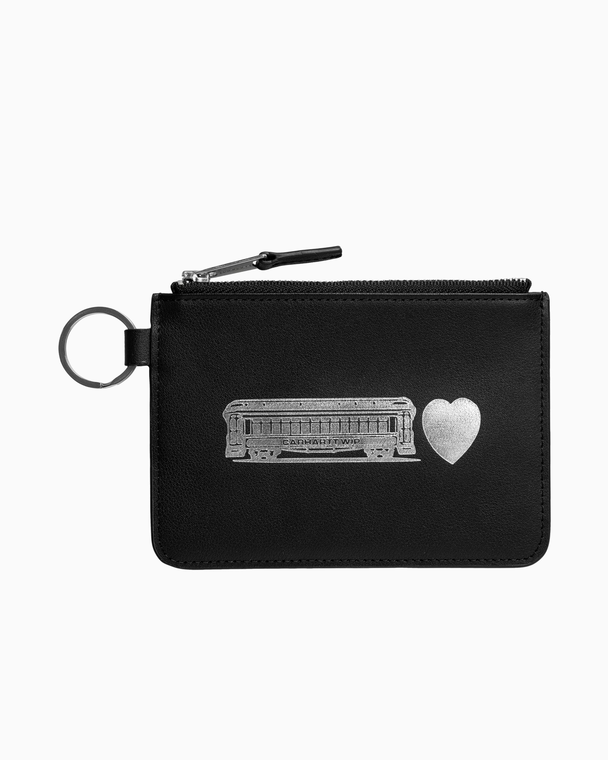 Porta-moedas Carhartt WIP Deconstructed Leather Unisexo