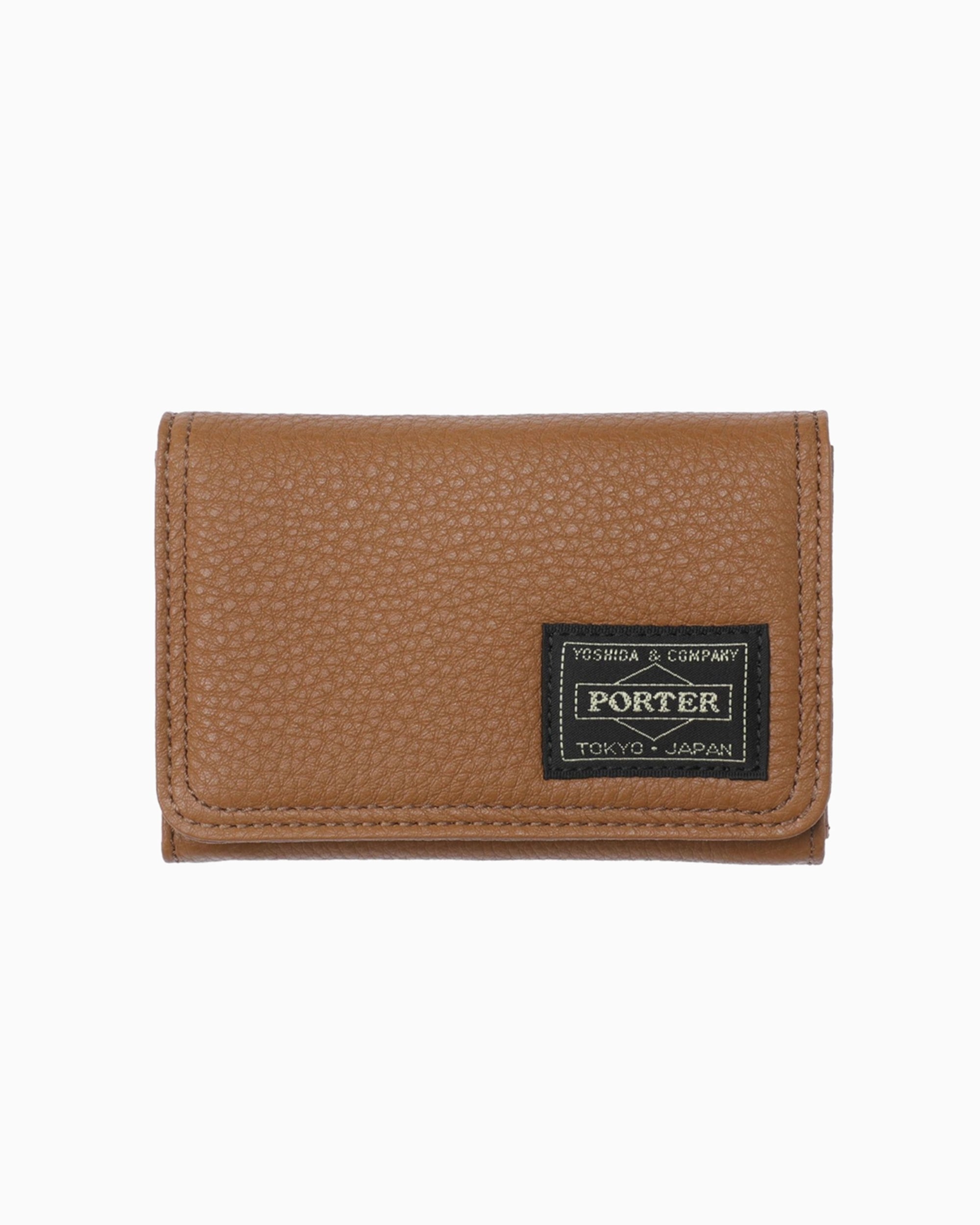 Wallets Porter-Yoshida & Co. Calm Unisex Wallet - 041-03127-CAMEL