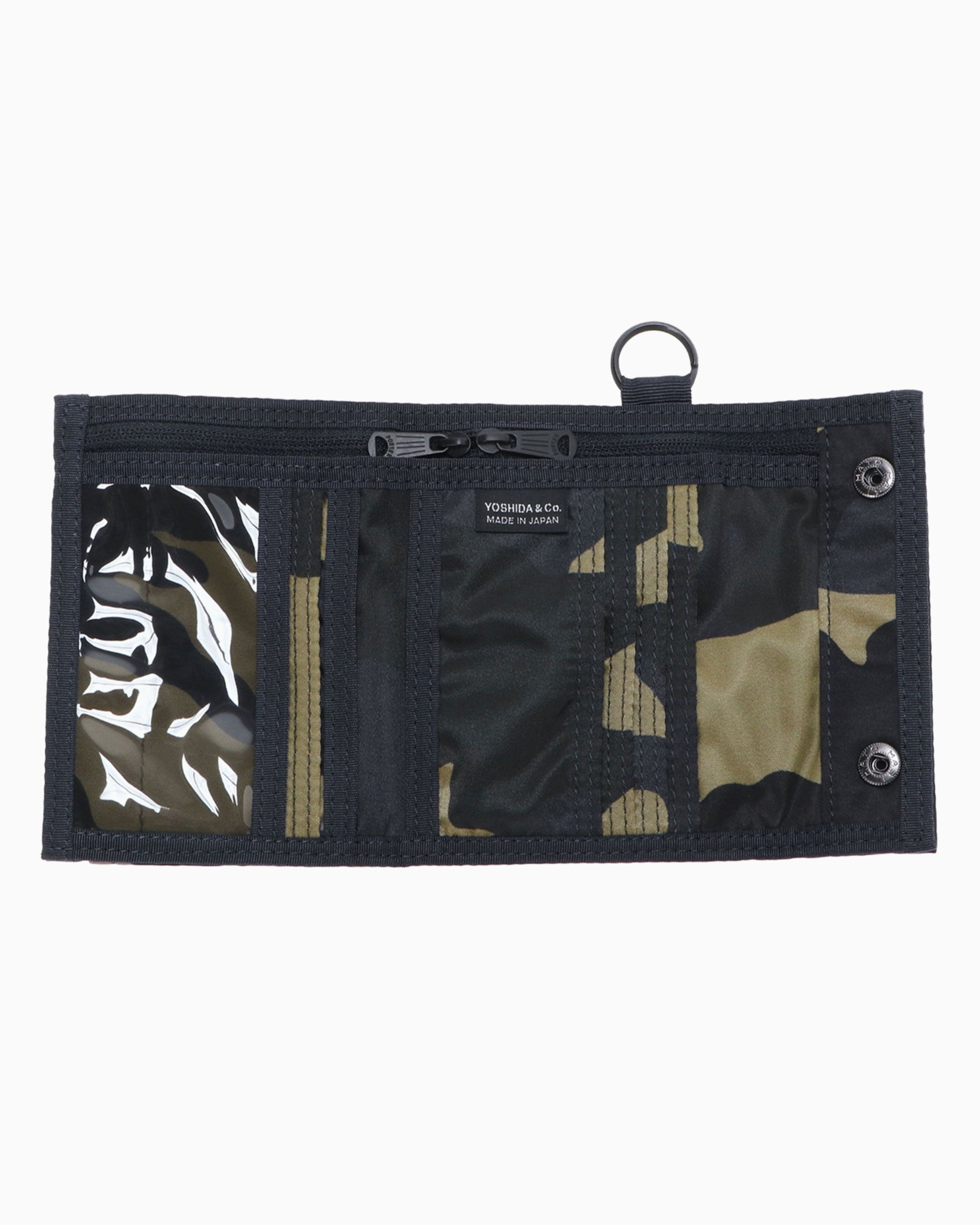 Wallets Porter-Yoshida & Co. Counter Shade Unisex Wallet - 381-17861-WOODLANDKHAKI