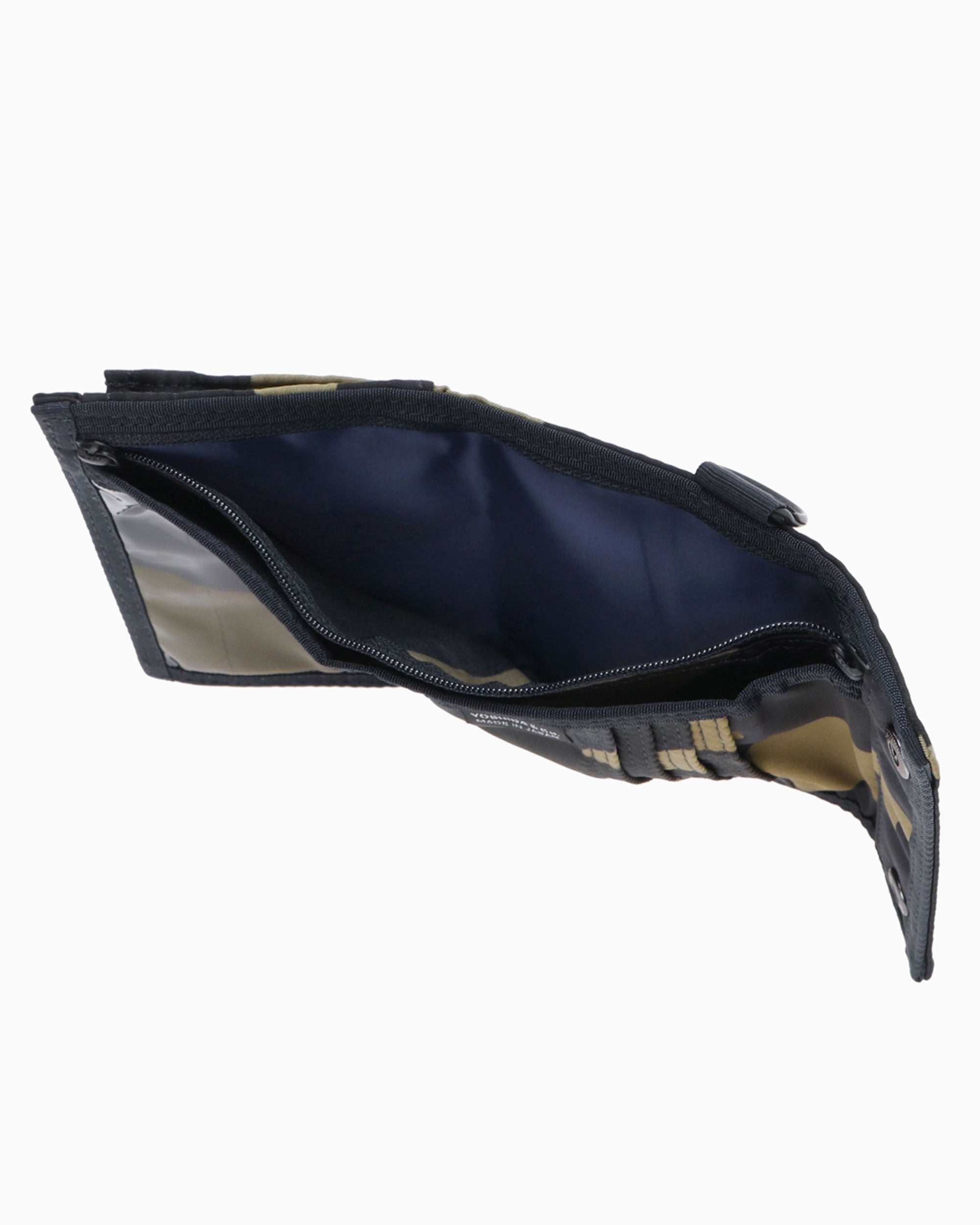 Wallets Porter-Yoshida & Co. Counter Shade Unisex Wallet - 381-17861-WOODLANDKHAKI