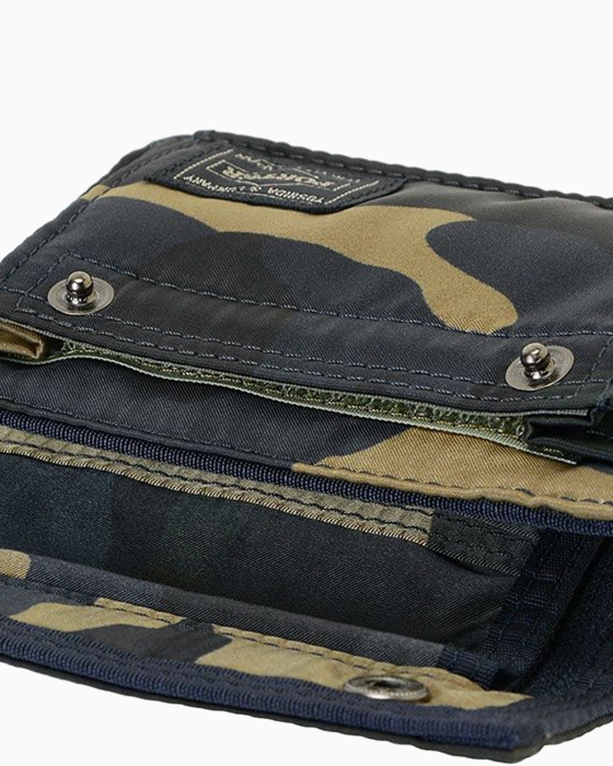 Wallets Porter-Yoshida & Co. Counter Shade Unisex Wallet - 381-17861-WOODLANDKHAKI