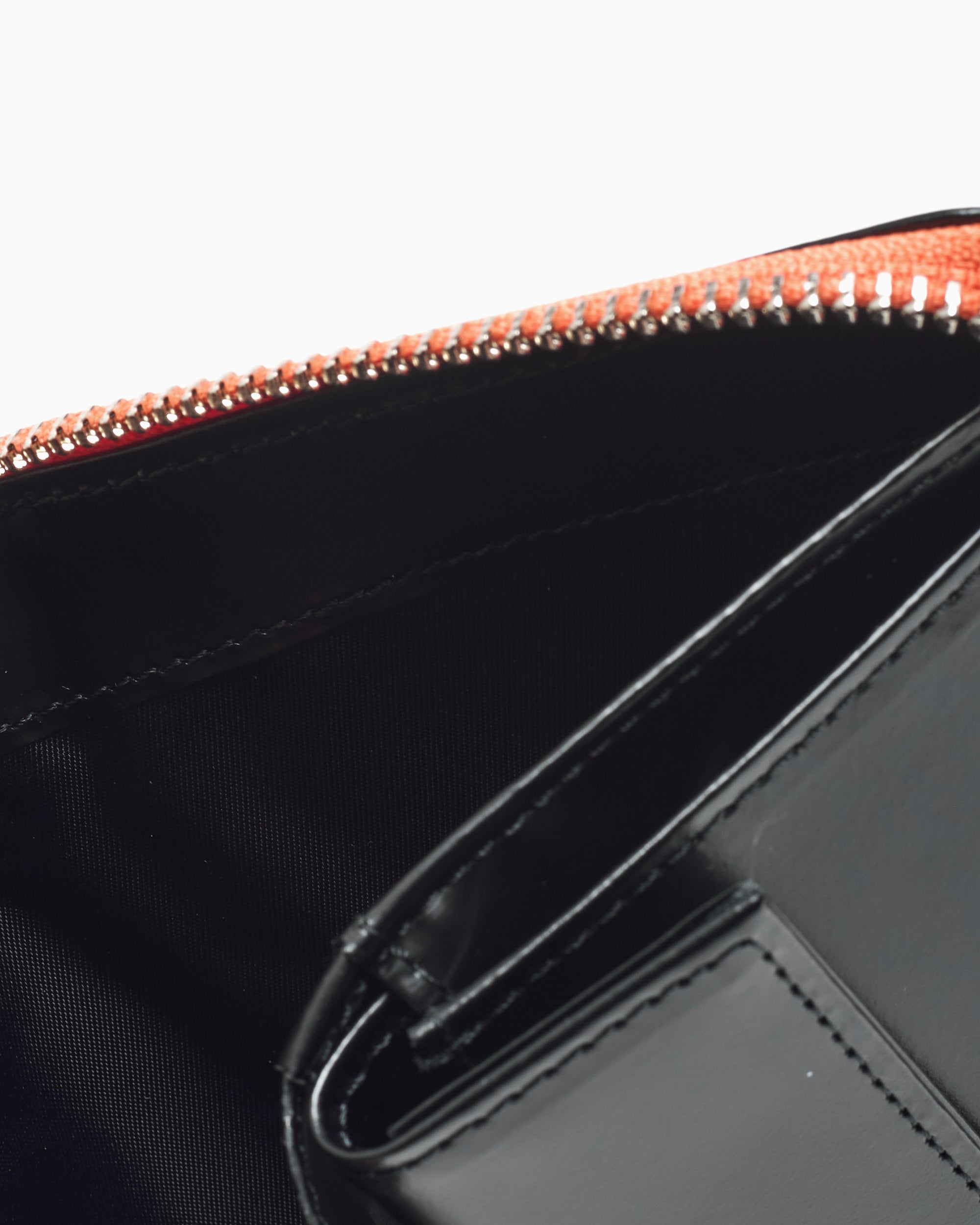 Wallets Porter-Yoshida & Co. PS With Zipper Unisex Wallet - 384-02951-BLACKORANGE